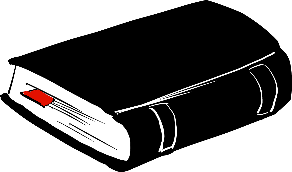 Illustration: geschlossenes Gesetzbuch